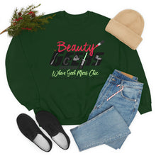 Load image into Gallery viewer, Beauty Geeks Logo Unisex Heavy Blend™ Crewneck Sweatshirt