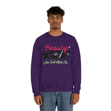 Load image into Gallery viewer, Beauty Geeks Logo Unisex Heavy Blend™ Crewneck Sweatshirt