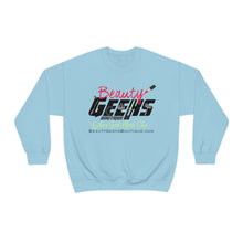 Load image into Gallery viewer, Beauty Geeks Logo Unisex Heavy Blend™ Crewneck Sweatshirt
