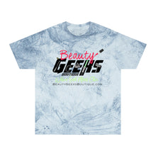 Load image into Gallery viewer, Beauty Geeks Logo Unisex Color Blast T-Shirt