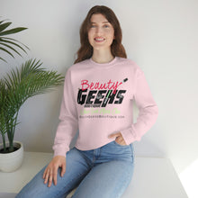 Load image into Gallery viewer, Beauty Geeks Logo Unisex Heavy Blend™ Crewneck Sweatshirt