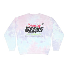 Load image into Gallery viewer, Beauty Geeks Logo Unisex Tie-Dye Sweatshirt