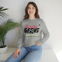 Load image into Gallery viewer, Beauty Geeks Logo Unisex Heavy Blend™ Crewneck Sweatshirt