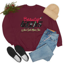Load image into Gallery viewer, Beauty Geeks Logo Unisex Heavy Blend™ Crewneck Sweatshirt
