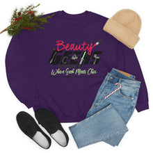 Load image into Gallery viewer, Beauty Geeks Logo Unisex Heavy Blend™ Crewneck Sweatshirt