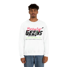 Load image into Gallery viewer, Beauty Geeks Logo Unisex Heavy Blend™ Crewneck Sweatshirt