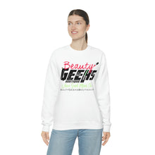 Load image into Gallery viewer, Beauty Geeks Logo Unisex Heavy Blend™ Crewneck Sweatshirt