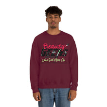 Load image into Gallery viewer, Beauty Geeks Logo Unisex Heavy Blend™ Crewneck Sweatshirt