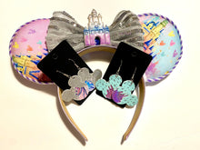 Load image into Gallery viewer, 100th Anniversary Fabric Mouse Ears
