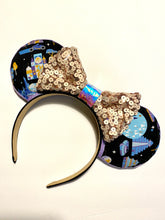 Load image into Gallery viewer, Experimental Prototype Community of Tomorrow Fabric Mouse Ears
