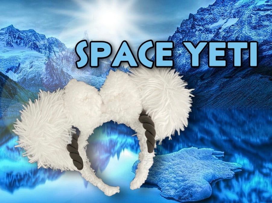 Space Yeti Fabric Mouse Ears