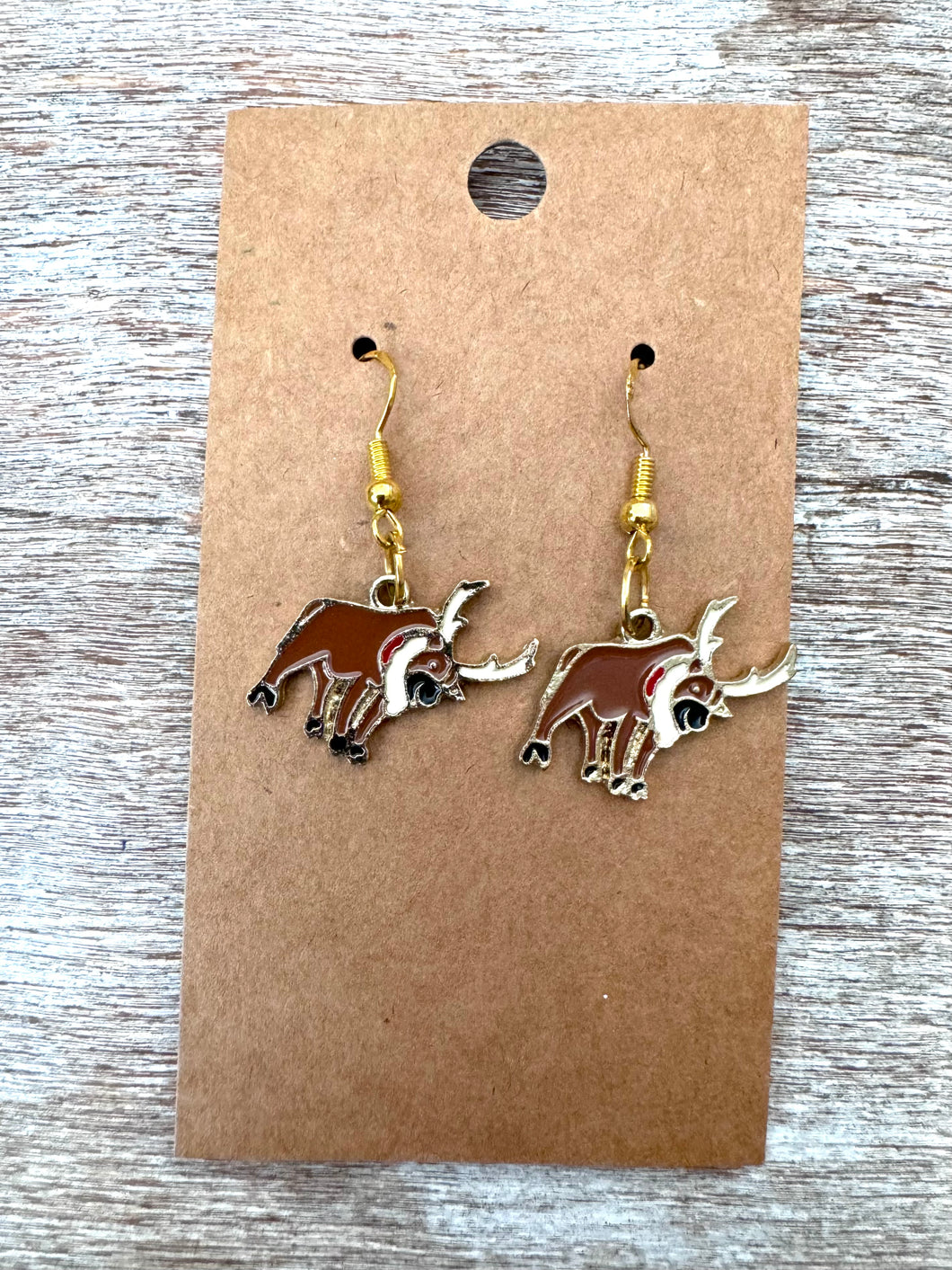 Happy Reindeer Earrings