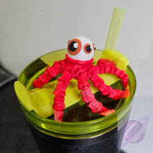 Load image into Gallery viewer, OCELLOUS ALIEN-3D PRINTED STRAW BUDDY
