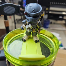 Load image into Gallery viewer, PRED ALIEN-3D PRINTED STRAW BUDDY
