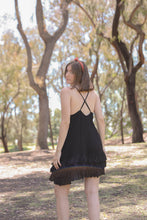 Load image into Gallery viewer, 3-Layer Ruffle Slip Dress

