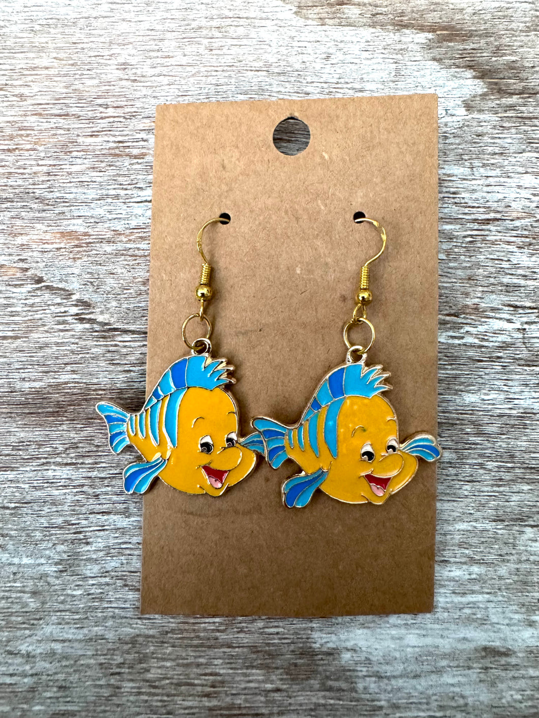 Mermaid Buddy Enamel Earrings