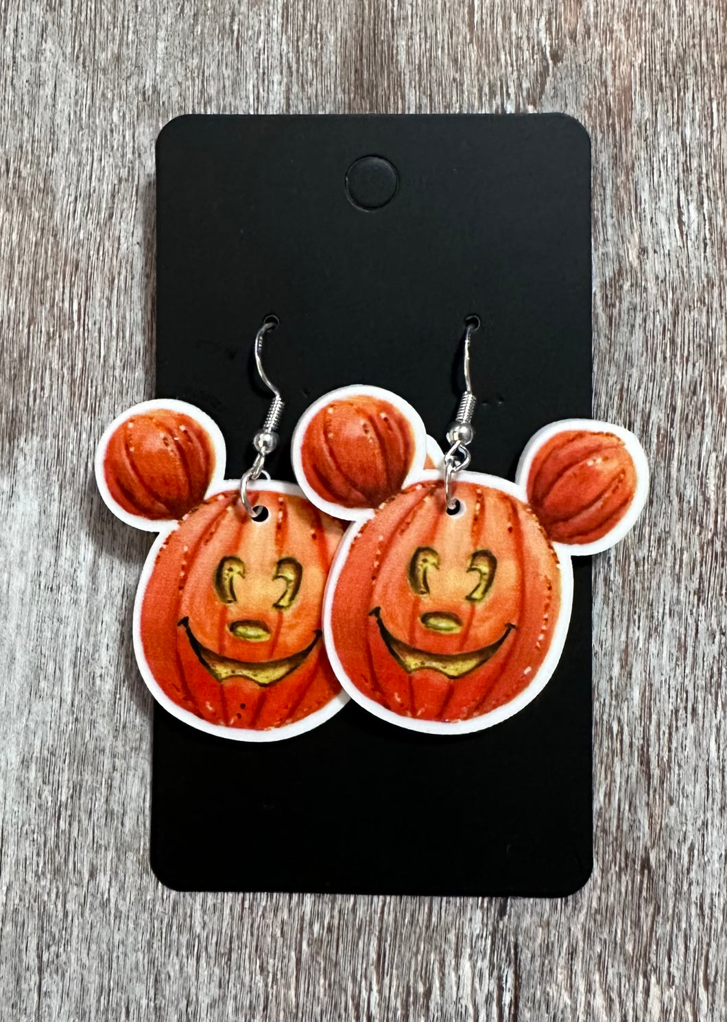 Pumpkin Mouse SD Earrings