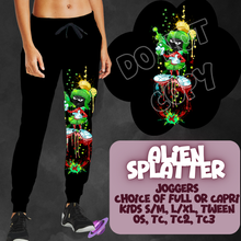 Load image into Gallery viewer, ALIEN SPLATTER- 4 STYLES OF BOTTOMS-PREORDER CLOSING 1/21
