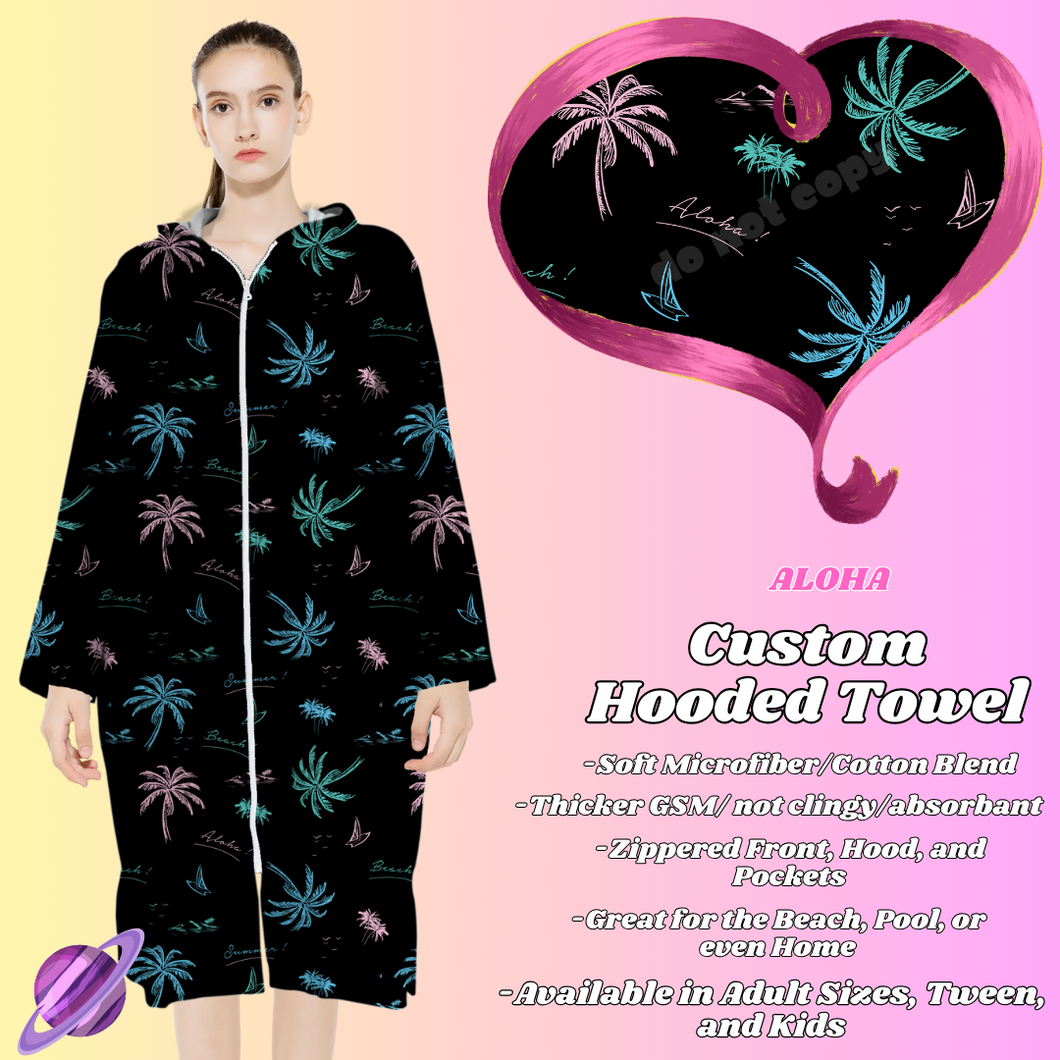 ALOHA - HOODED TOWELS 2 PREORDER CLOSING 2/28