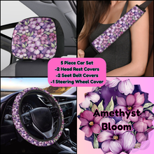 Load image into Gallery viewer, 5 PIECE CAR SET-AMETHYST BLOOM-PREORDER CLOSING 9/5
