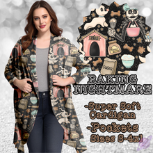 Load image into Gallery viewer, BAKING NIGHTMARE -BATCH 119-CARDIGAN-PREORDER CLOSING 9/19
