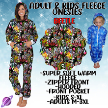 Load image into Gallery viewer, BEETLE - ADULT &amp; KIDS FLEECE ONESIES CLOSING 9/28
