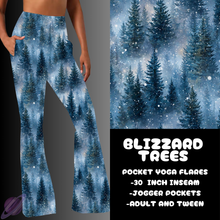 Load image into Gallery viewer, BLIZZARD TREES-YOGA FLARES 7-PREORDER DUE 10/2
