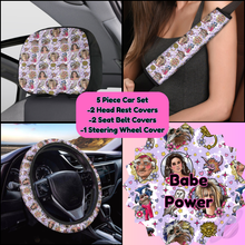 Load image into Gallery viewer, 5 PIECE CAR SET-BABE POWER-PREORDER CLOSING 9/5
