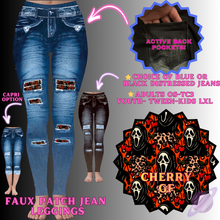 Load image into Gallery viewer, CHERRY GF-FAUX JEAN LEGGING-PREORDER CLOSING 12/2
