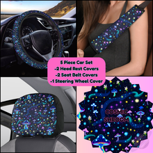 Load image into Gallery viewer, 5 PIECE CAR SET-COSMIC SHROOM-PREORDER CLOSING 9/5
