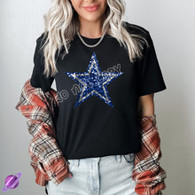 Load image into Gallery viewer, DAL SEQUIN FB UNISEX TEE ADULTS/KIDS
