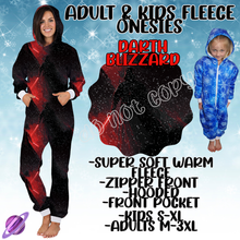 Load image into Gallery viewer, DARTH BLIZZARD - ADULT &amp; KIDS FLEECE ONESIES CLOSING 9/28
