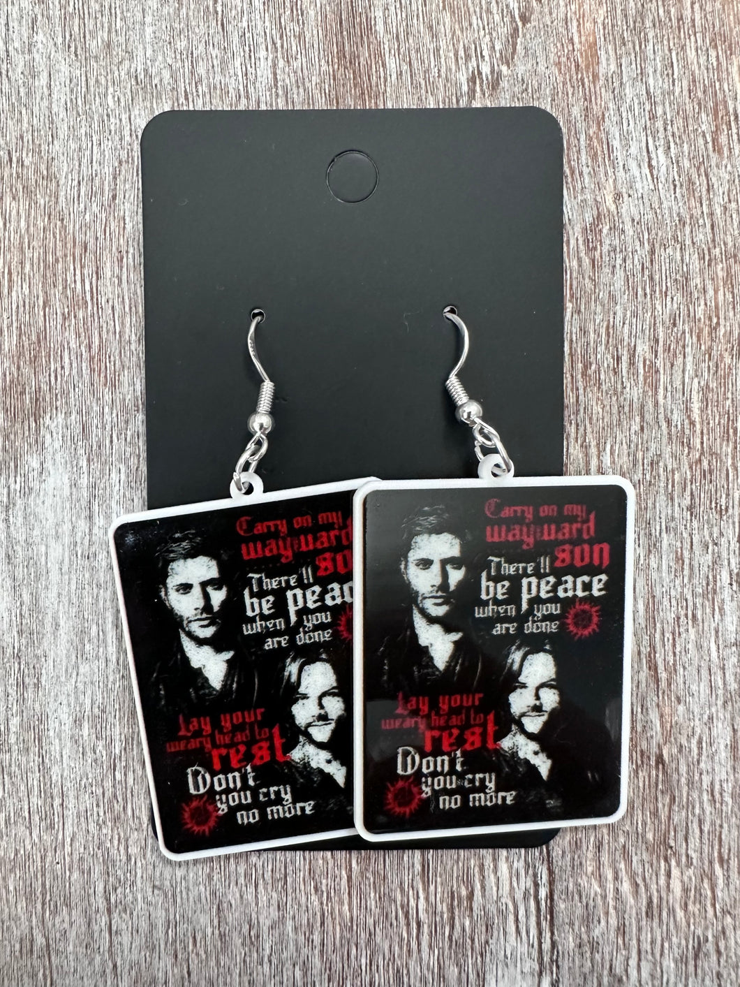 Supernatural Brothers SD Earrings