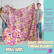 Load image into Gallery viewer, DOLL GIRL - OVERSIZED THROW BLANKET 11 - PREORDER CLOSING 2/2
