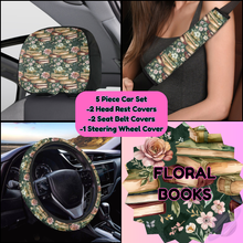 Load image into Gallery viewer, 5 PIECE CAR SET-FLORAL BOOKS-PREORDER CLOSING 9/5
