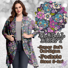 Load image into Gallery viewer, FLORAL DERPY-BATCH 119-CARDIGAN-PREORDER CLOSING 9/19

