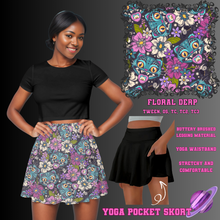 Load image into Gallery viewer, FLORAL DERP-SKORT 4 PREORDER CLOSING 2/13
