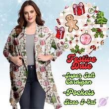 Load image into Gallery viewer, BATCH 117-FESTIVE DATE-CARDIGAN-PREORDER CLOSING 9/10
