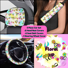 Load image into Gallery viewer, 5 PIECE CAR SET-FLORAL HP-PREORDER CLOSING 9/5
