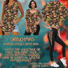 Load image into Gallery viewer, GRINCHMAS - PATTERN POCKET OUTFIT RUN 14 CLOSING 10/4
