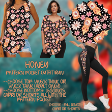 Load image into Gallery viewer, HONEY - PATTERN POCKET OUTFIT RUN 14 CLOSING 10/4
