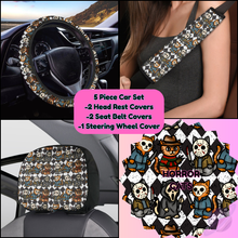 Load image into Gallery viewer, 5 PIECE CAR SET-HORROR CATS-PREORDER CLOSING 9/5
