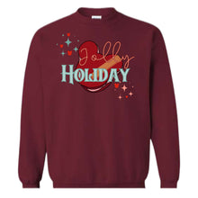 Load image into Gallery viewer, Jolly Holiday Macaron Sweatshirt or Tee
