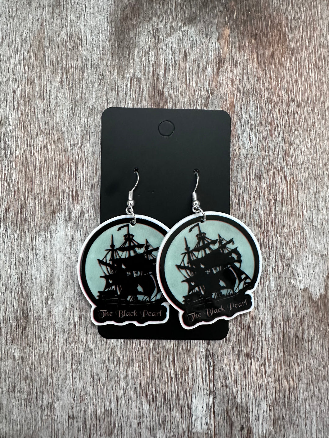 Pirate Ship Earrings