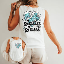 Load image into Gallery viewer, SALTY SOUL-DOUBLE SIDED TEE
