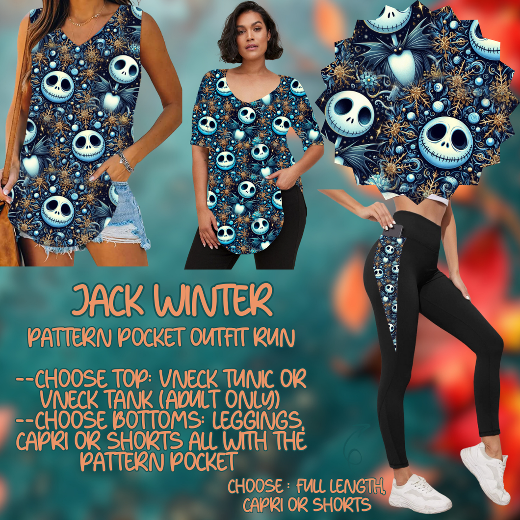 JACK WINTER - PATTERN POCKET OUTFIT RUN 14 CLOSING 10/4