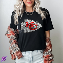 Load image into Gallery viewer, KAN SEQUIN FB UNISEX TEE ADULTS/KIDS
