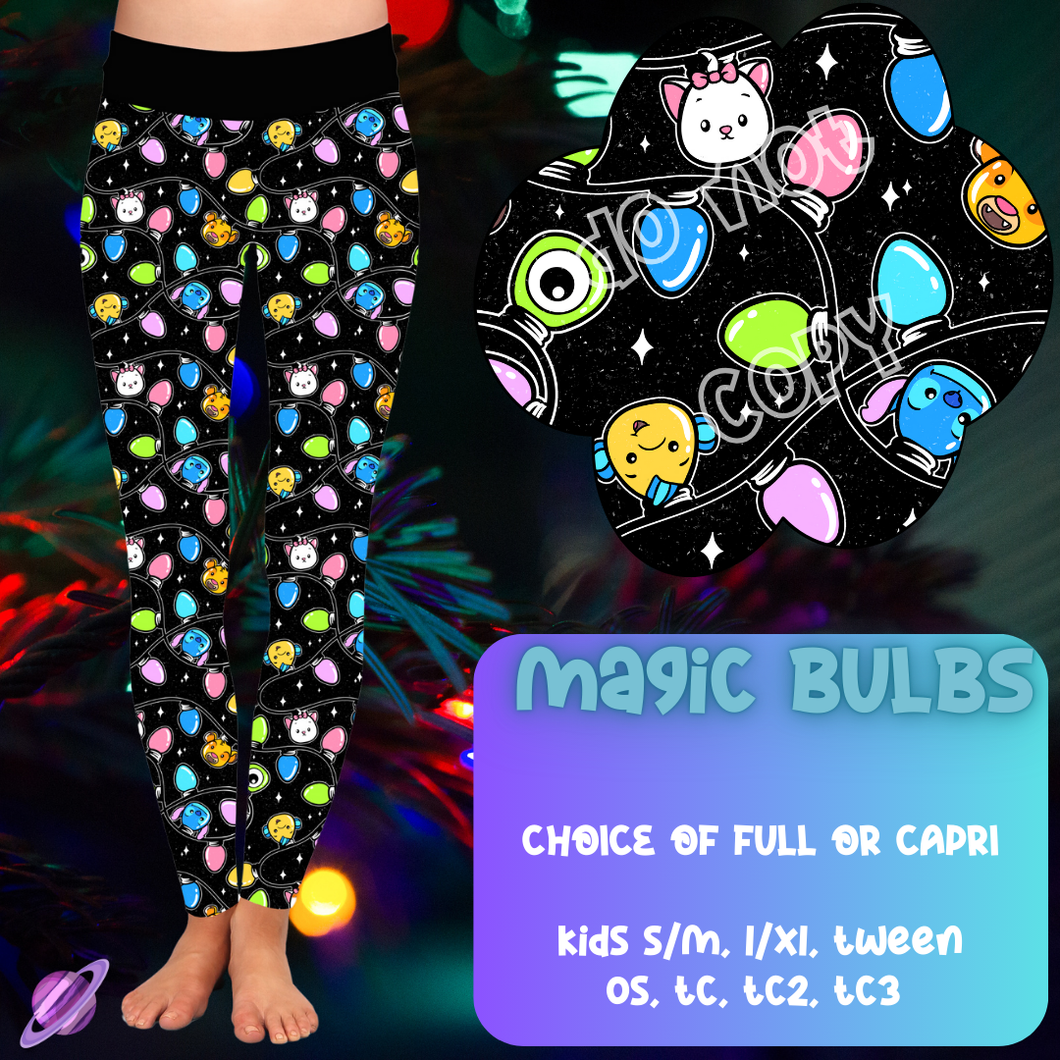 MAGIC BULBS - B98 - LEGGING/CAPRI PREORDER CLOSING 9/22