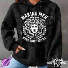 Load image into Gallery viewer, MAKING MEN - CUSTOM WAFFLE HOODIES PREORDER CLOSING 9/30
