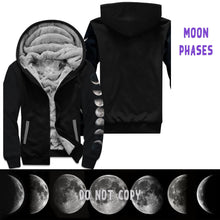 Load image into Gallery viewer, JACKET RUN 14-MOON PHASES-FLEECE OR COTTON LINER-PREORDER CLOSING 12/16
